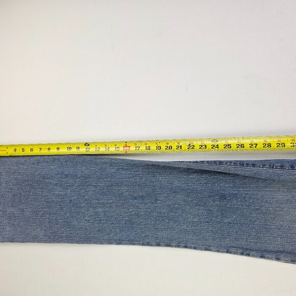 Lucky Brand Dungarees 30X32 Women Size 10/30 Mid Rise Flare Regular Length Jeans - Picture 11 of 13